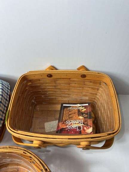 (3) Longaberger Woven Baskets