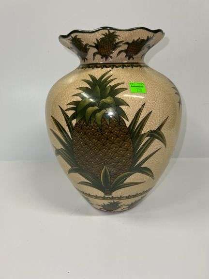 Decorative Pineapple Theme Vase