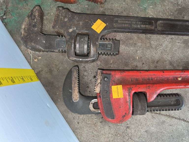 (3) 13” Pipe Wrenches