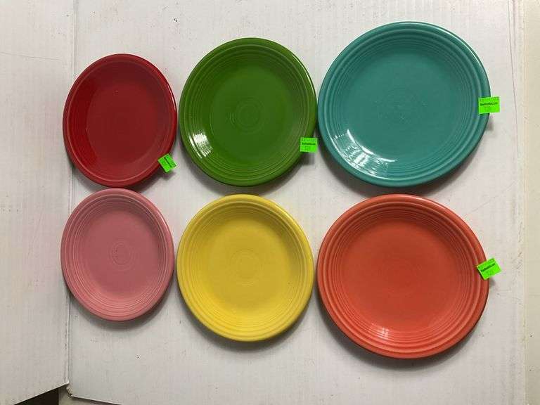 Fiesta Saucer Plates
