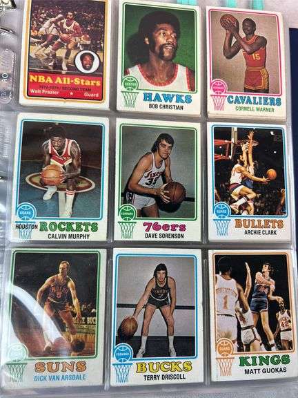 (225+) 1973-74 Topps Basketball Partial Set -