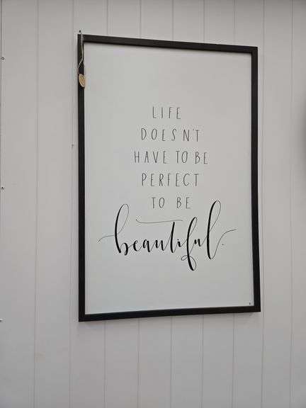 Double sided handmade sign- 24"x36"