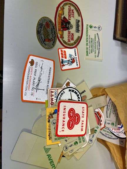 Assortment of Mining Stickers