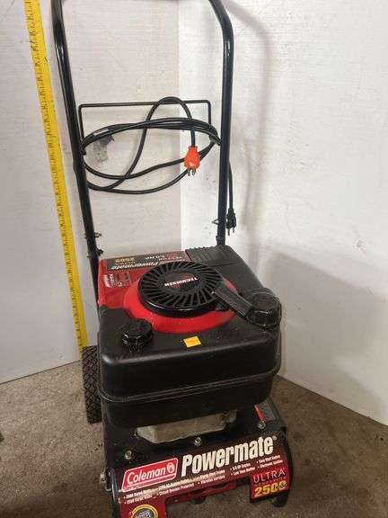 Coleman Powermate 5HP 2500 Watt Mobile Generator