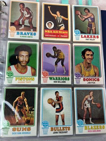 (225+) 1973-74 Topps Basketball Partial Set -
