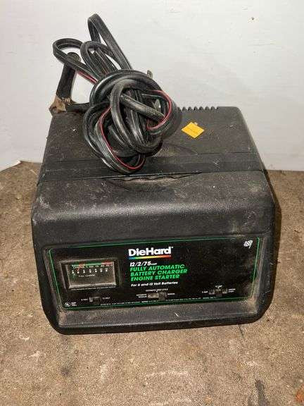Die Hard Full Automatic Battery Charger and Engine Starter (For 6 & 12 Volt Batteries)