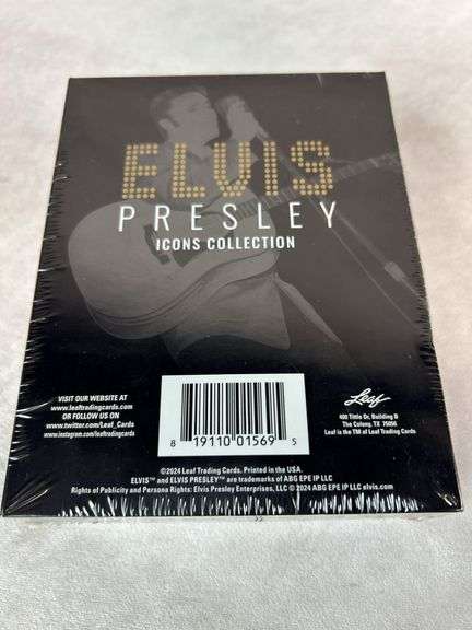 2024 Leaf Elvis Presley Icons Collection Hobby Box sealed