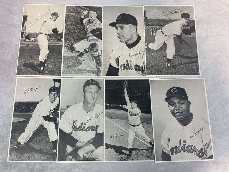 Indians Picture Pack- Various Years 1948-1957 Excellent