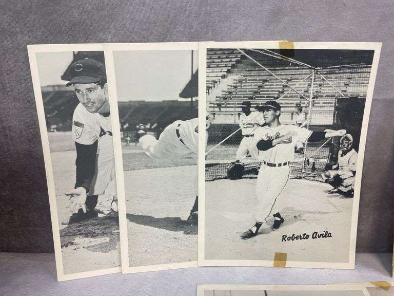 Indians Picture Pack- Various Years 1948-1957 Excellent