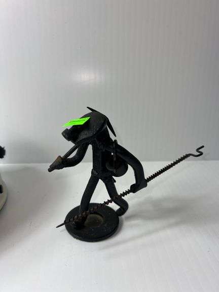 Coal Miner Safety Hat and Figurine