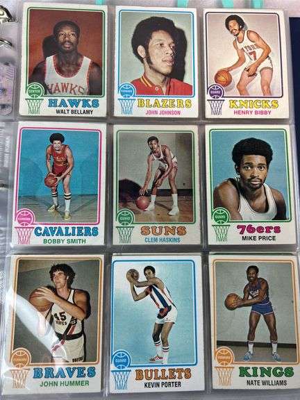(225+) 1973-74 Topps Basketball Partial Set -