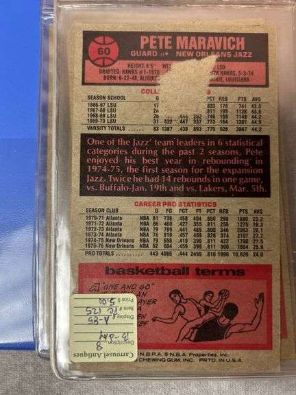 1976-77 Topps Basketball Near Complete Set