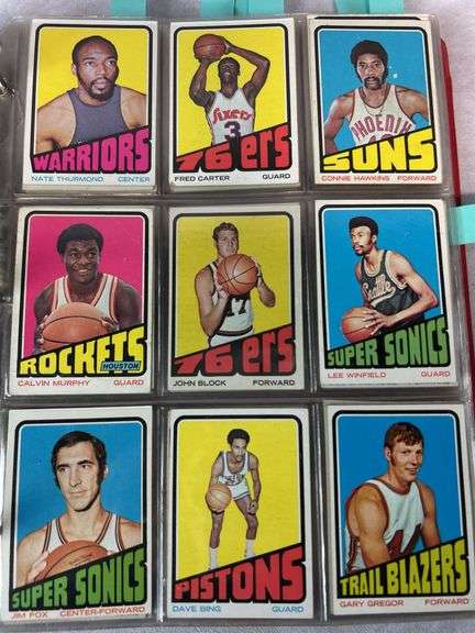 (225+) 1972-73 Topps Basketball Partial Set - with Stars & Hall of Famers