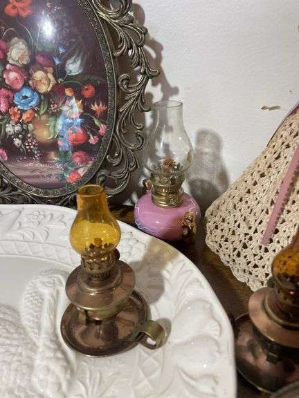 Turkey platter, decorative wall hangings, candle, candleholders and more