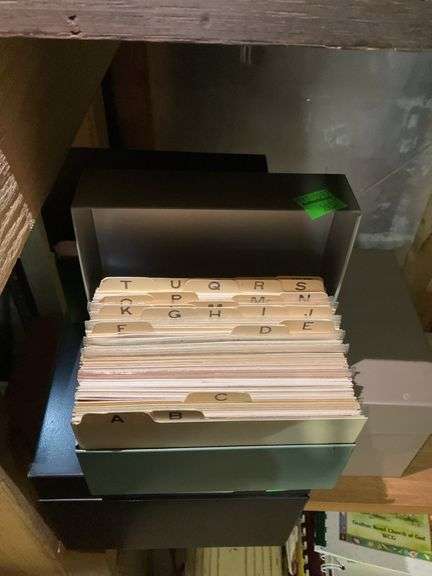 Recipes and Recipe Boxes