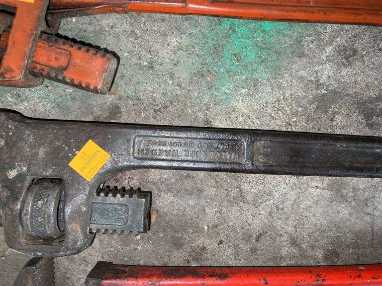 (3) 13” Pipe Wrenches