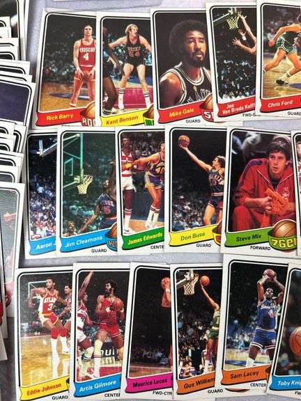Complete 1979 Topps Basketball set