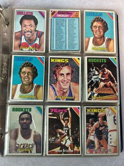 (175+) 1975-76 Topps Basketball Cards with Duplicates