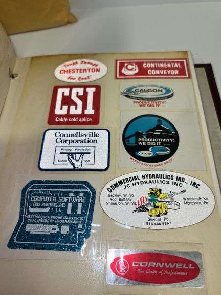 Assortment of Mining Stickers