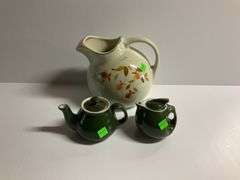 Hall Pitcher, Hall Creamer and Sugarer