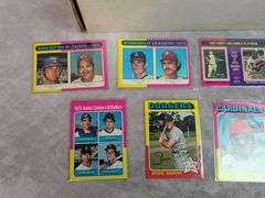 1975 Topps baseball starter set over 500 cards, no duplicates, sorted by teams