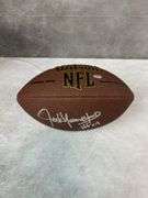 Jack Youngblood full size, signed football, Schwartz cert w/ case