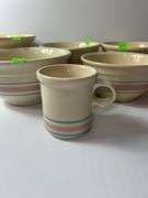 Vintage McCoy Ceramic Bowls and Coffee Cup