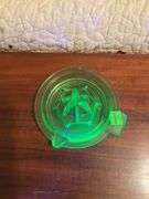 Vintage Uranium Glass Juicer