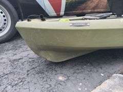 Lifetime Tamarack Plastic Canoe w/ Paddle