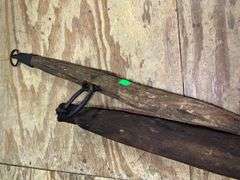 Vintage Wooden Double Tree