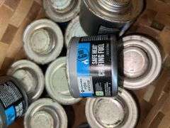 Basket of Sterno Cans