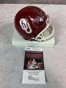 Greg Pruitt - Oaklahoma signed jersey & mini helmet, both JSA