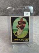 1958 Topps Jim Brown Rookie #62