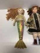 Porcelain Doll, Mermaid Doll