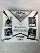 2025 Pulse Stratos Football Hobby Box sealed all #'d to /50 or less
