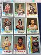 (225+) 1973-74 Topps Basketball Partial Set -