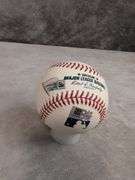 Corey Kluber signed CY Young baseball, MLB with stats (12/17 ALCY) , Fanatics
