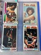 1976-77 Topps Basketball Near Complete Set
