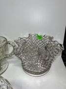 Assortment of Clear Glassware