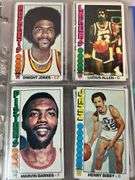 1976-77 Topps Basketball Near Complete Set