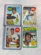 1969 Topps: Rollie Fingers, Bobby Bonds (Rookies) + Sutton, McCovey (2), Stottlemyre