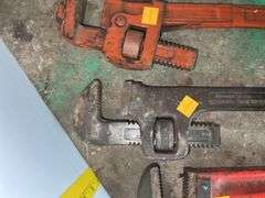 (3) 13” Pipe Wrenches