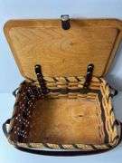 Woven Picnic Basket