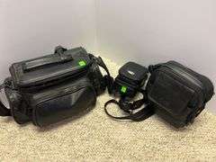 (2) Camcorders and (1) Camera