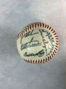Gaylord Perry Signed 8x10 Photo & (3) Indians Facsimile Signed Baseballs