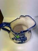 Blue Ironstone Pitcher and Basin