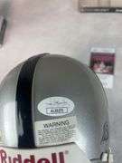 Ted Hendricks signed Oakland Raiders, mini helmet, JSA