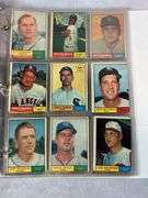 1961 Topps Baseball Cards - 509 of 587 w/ 35 High Numbers - All Cards Appear to be Trimmed