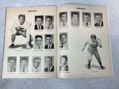 1952 UCLA vs TCU Program & Stub - 1952 USC vs Washington Program