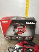 Skill Orbital Laser Jigsaw and Black & Decker Cordless Drill